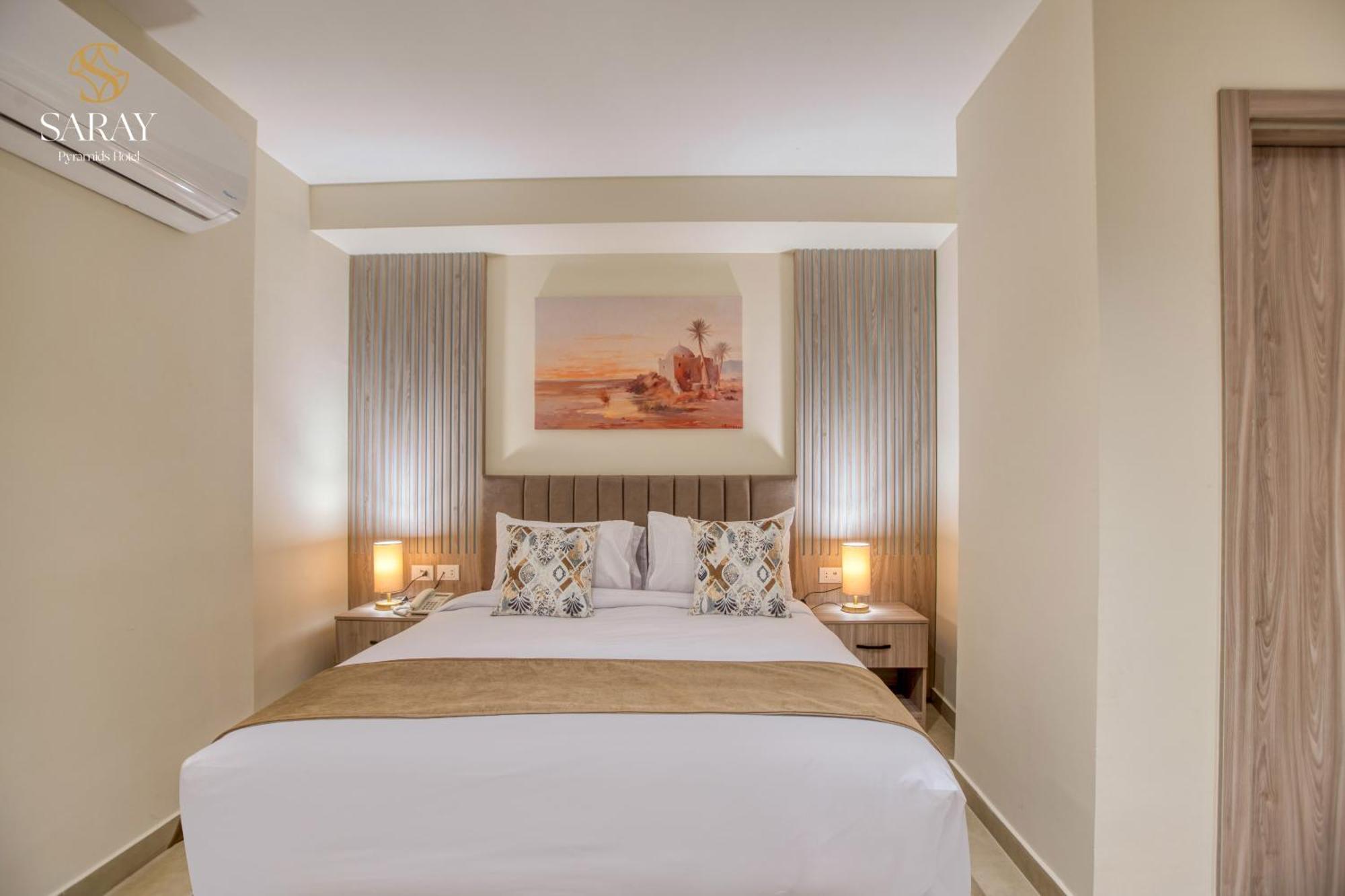 Saray Pyramids & Museum View Hotel Kafret el-Gabal Habitación foto