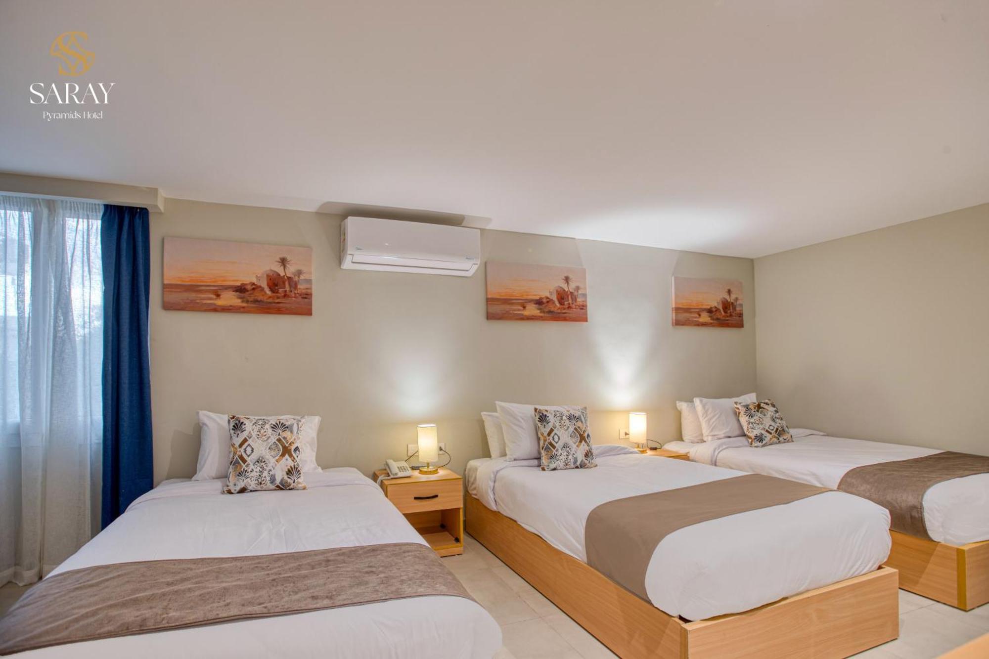Saray Pyramids & Museum View Hotel Kafret el-Gabal Exterior foto