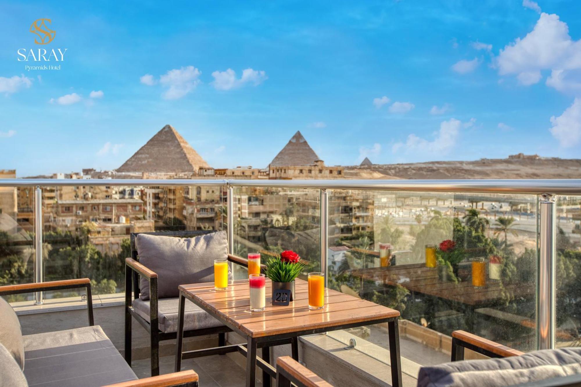 Saray Pyramids & Museum View Hotel Kafret el-Gabal Exterior foto