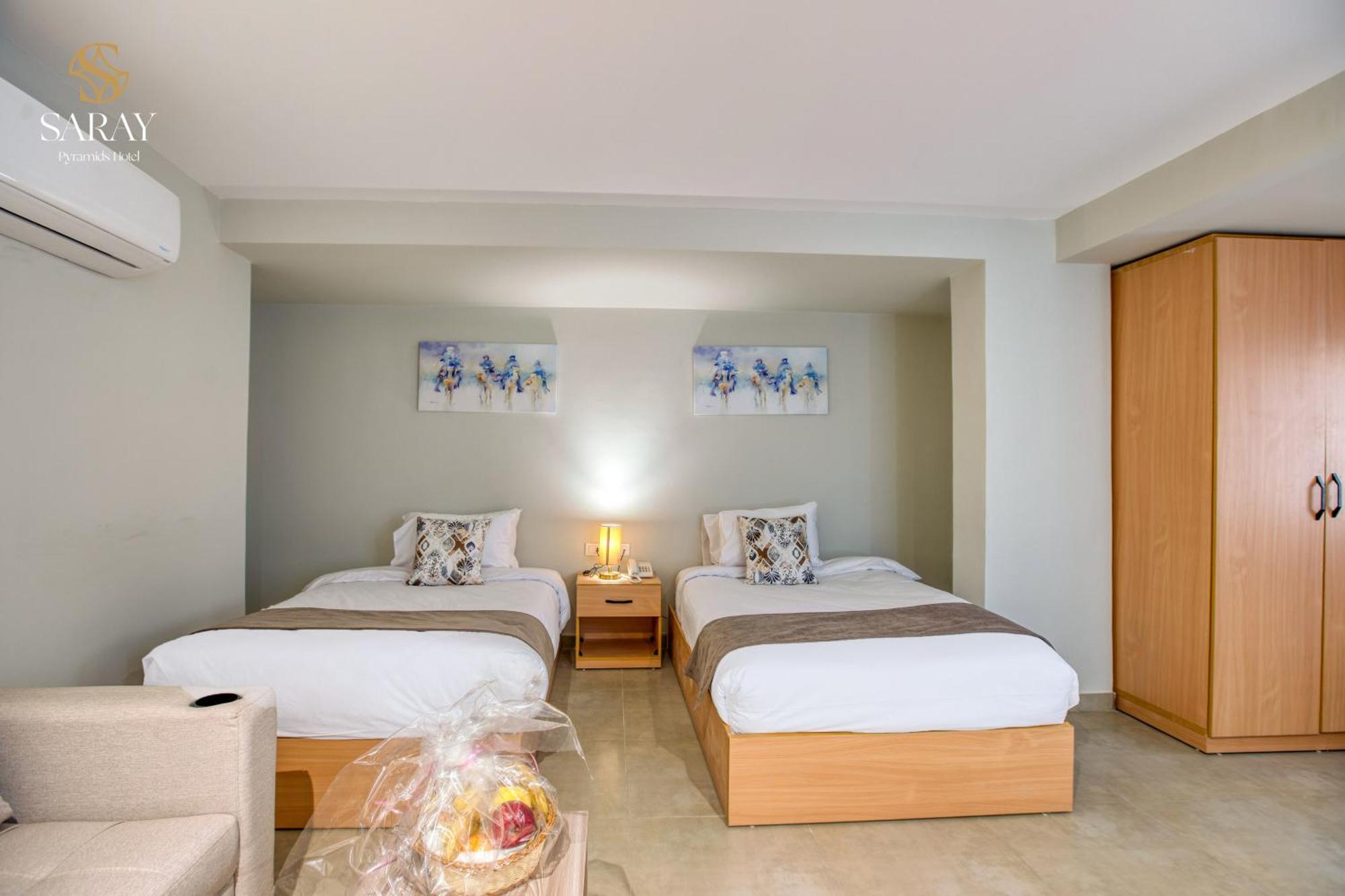 Saray Pyramids & Museum View Hotel Kafret el-Gabal Habitación foto