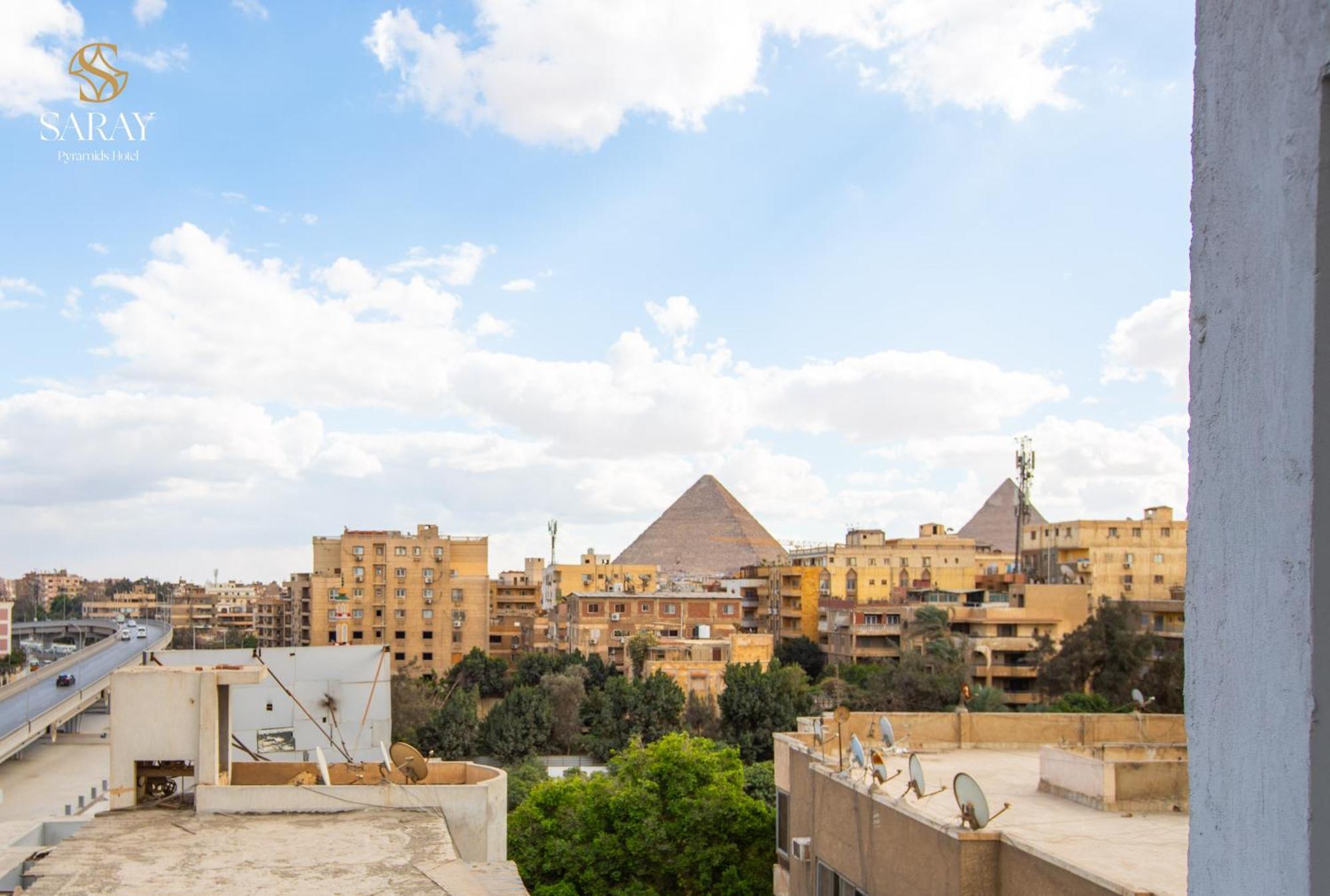 Saray Pyramids & Museum View Hotel Kafret el-Gabal Habitación foto