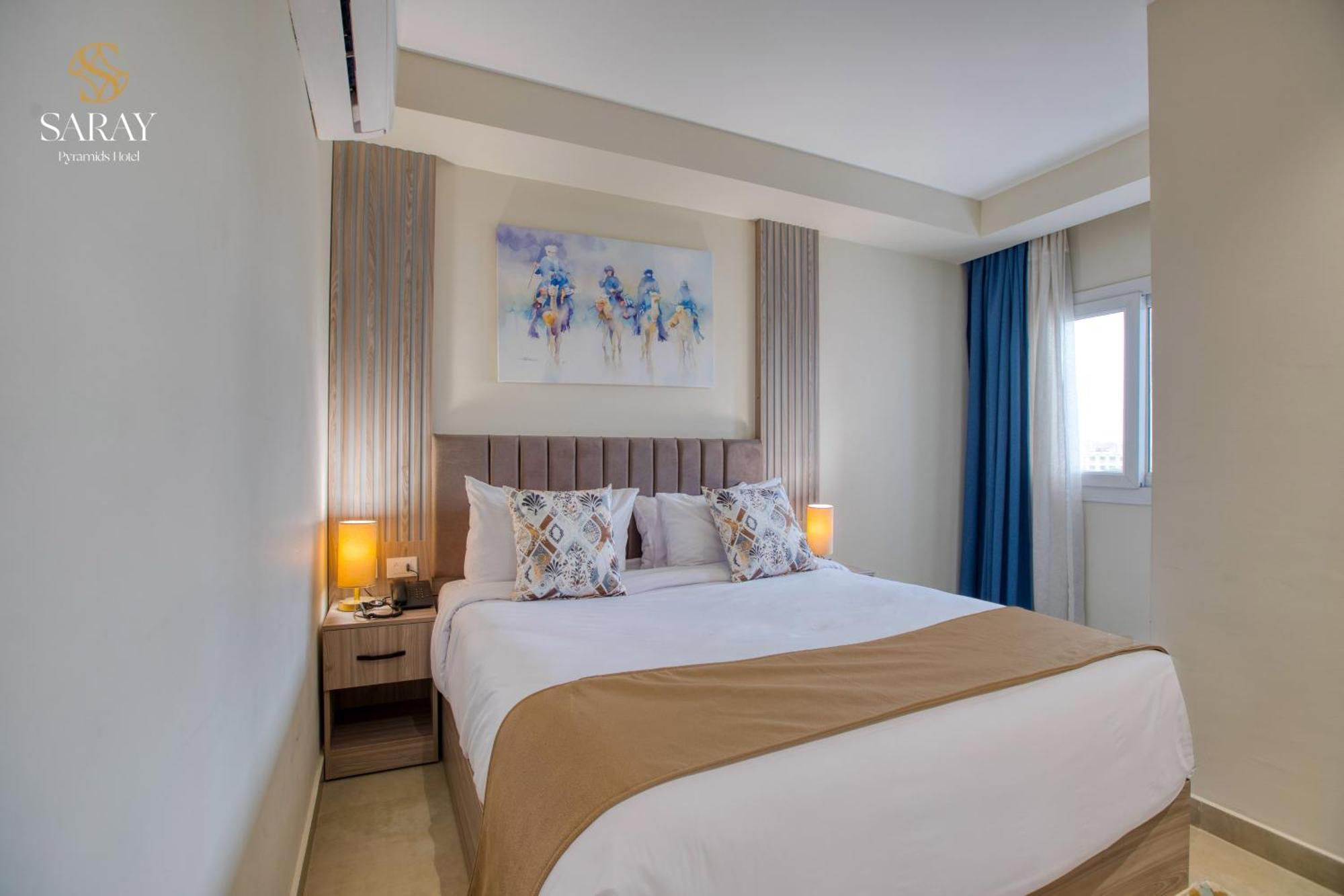 Saray Pyramids & Museum View Hotel Kafret el-Gabal Exterior foto
